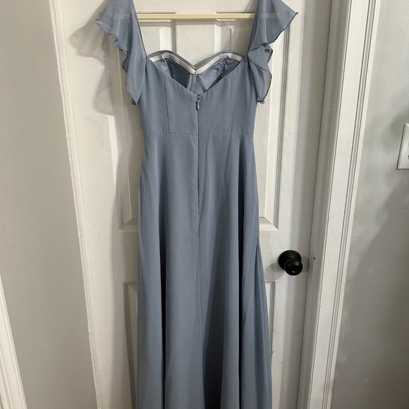 Azazie - JUNA Bridesmaid Dress in Size A2 - Picture 4 of 5